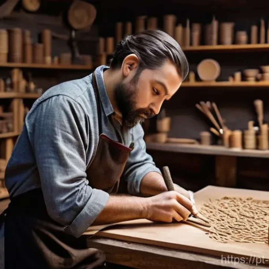 마술 도구 제작 방법 - **Prompt: The Magician Artisan's Workshop** A highly detailed, wide shot of a male magician arti...