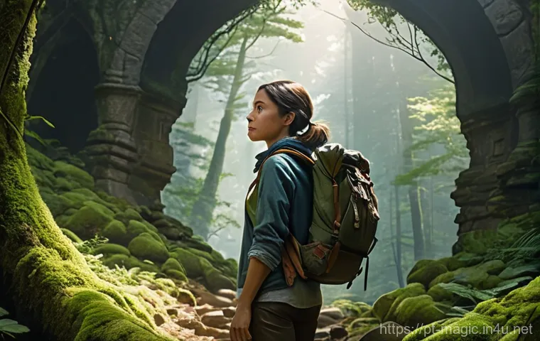마술 스토리텔링 - **Prompt 1: The Determined Explorer** A young woman in her early twenties, with a confident and ...