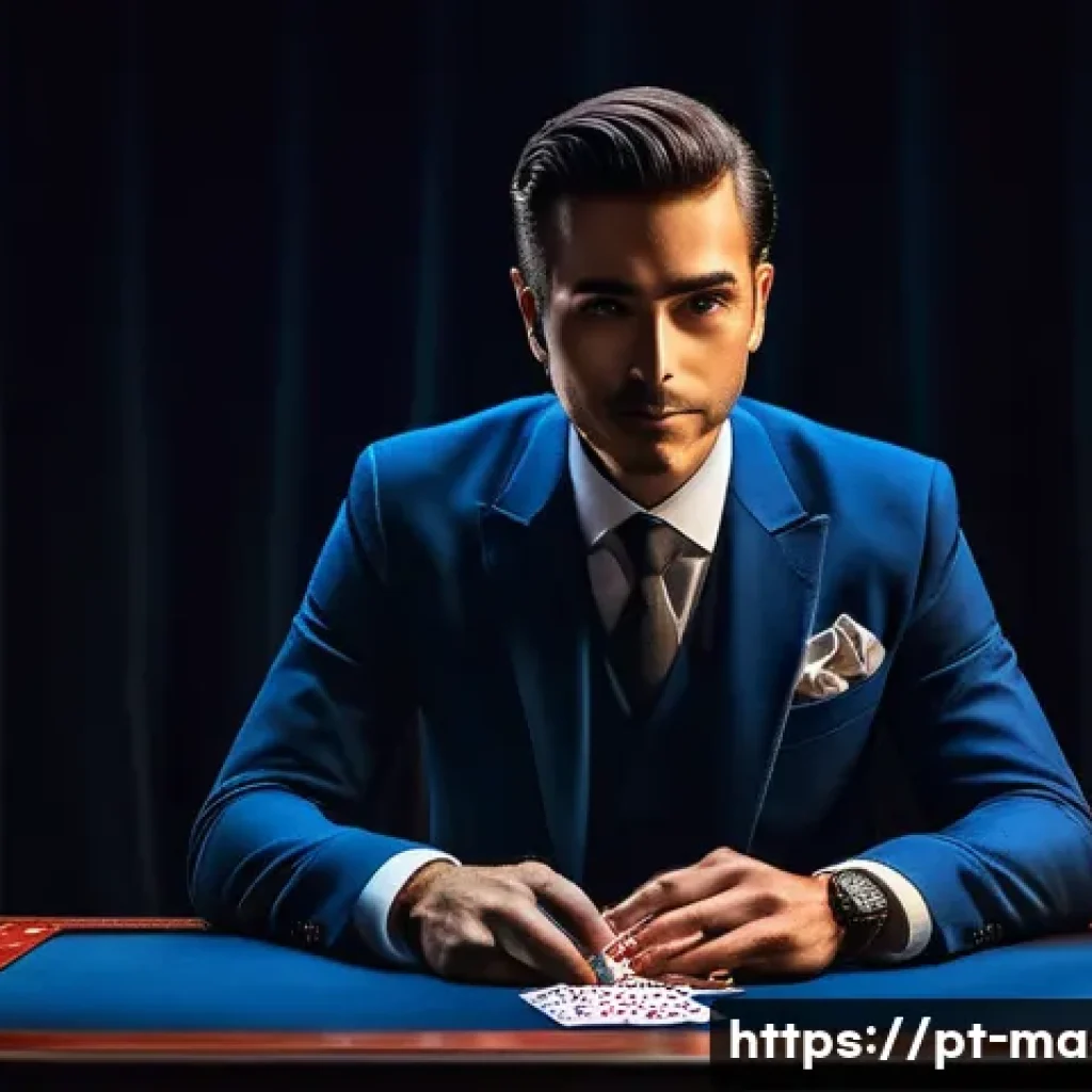 마술 공연에서의 퍼포먼스 - A charismatic magician performing on a stage set in a classic theater in São Paulo, Brazil, wearing ...